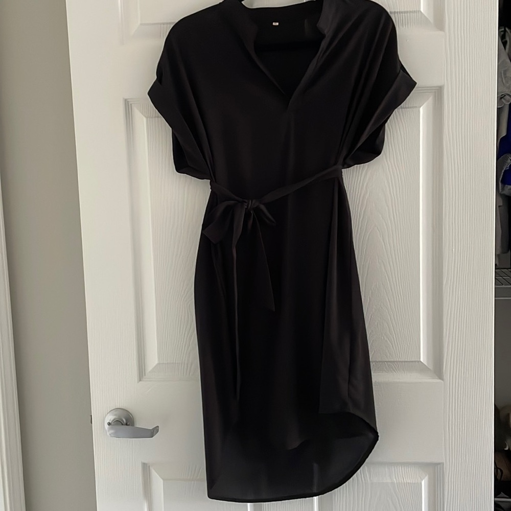Shein black dress